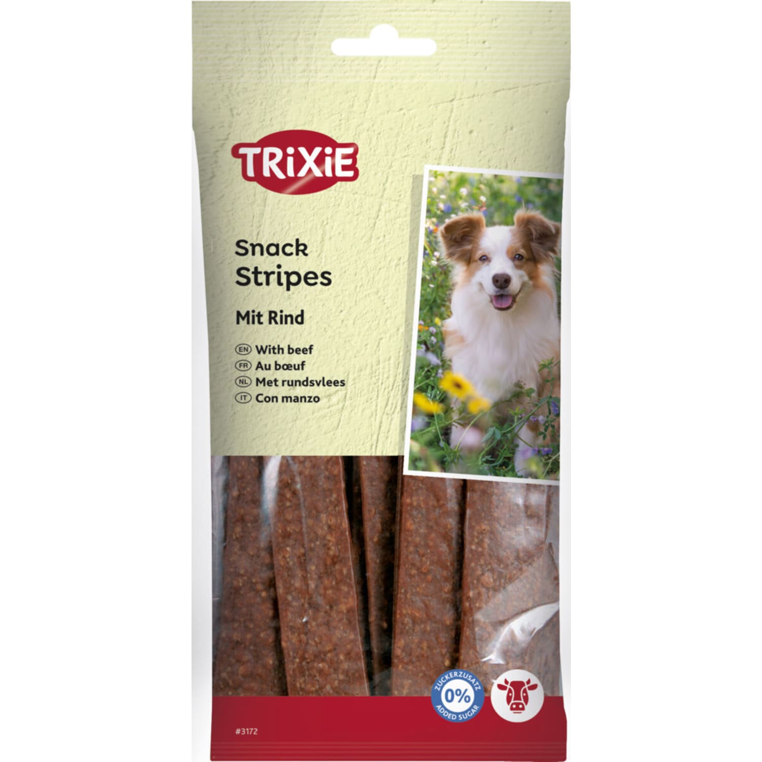 Trixie stripes Light med kjøtt 10 stk 100 g