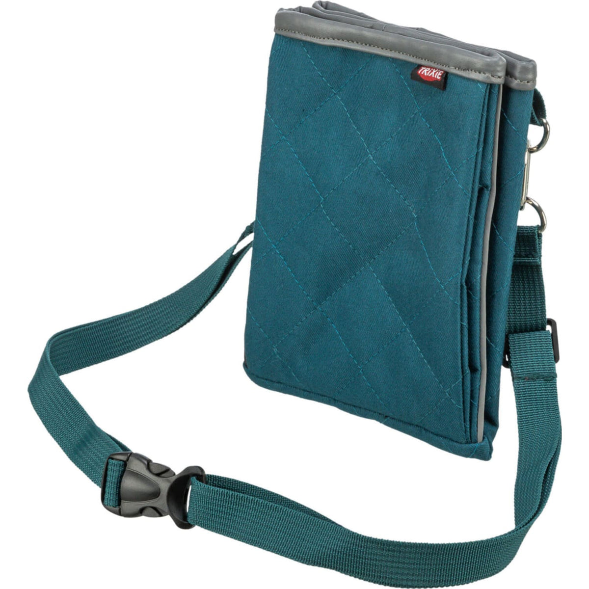 Trixie snacksbag Twin (dobbel) 15 × 18 × 2,5 cm petrol
