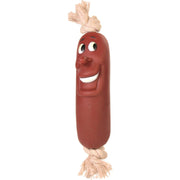 Trixie pølse med tau 11 cm