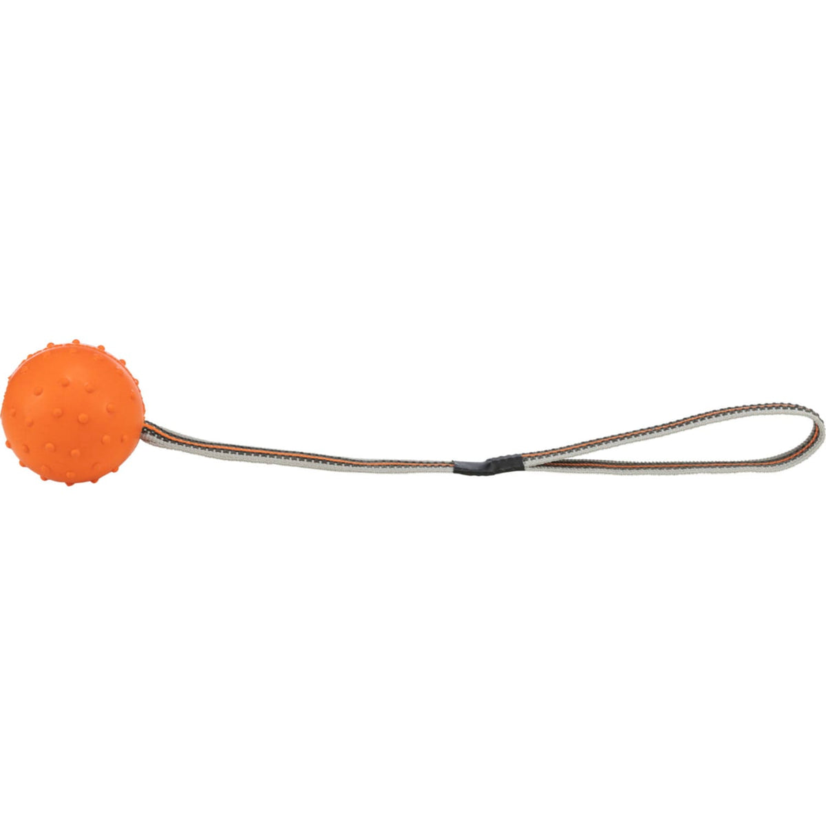 Trixie Sporting ball i naturgummi med snor 6 cm