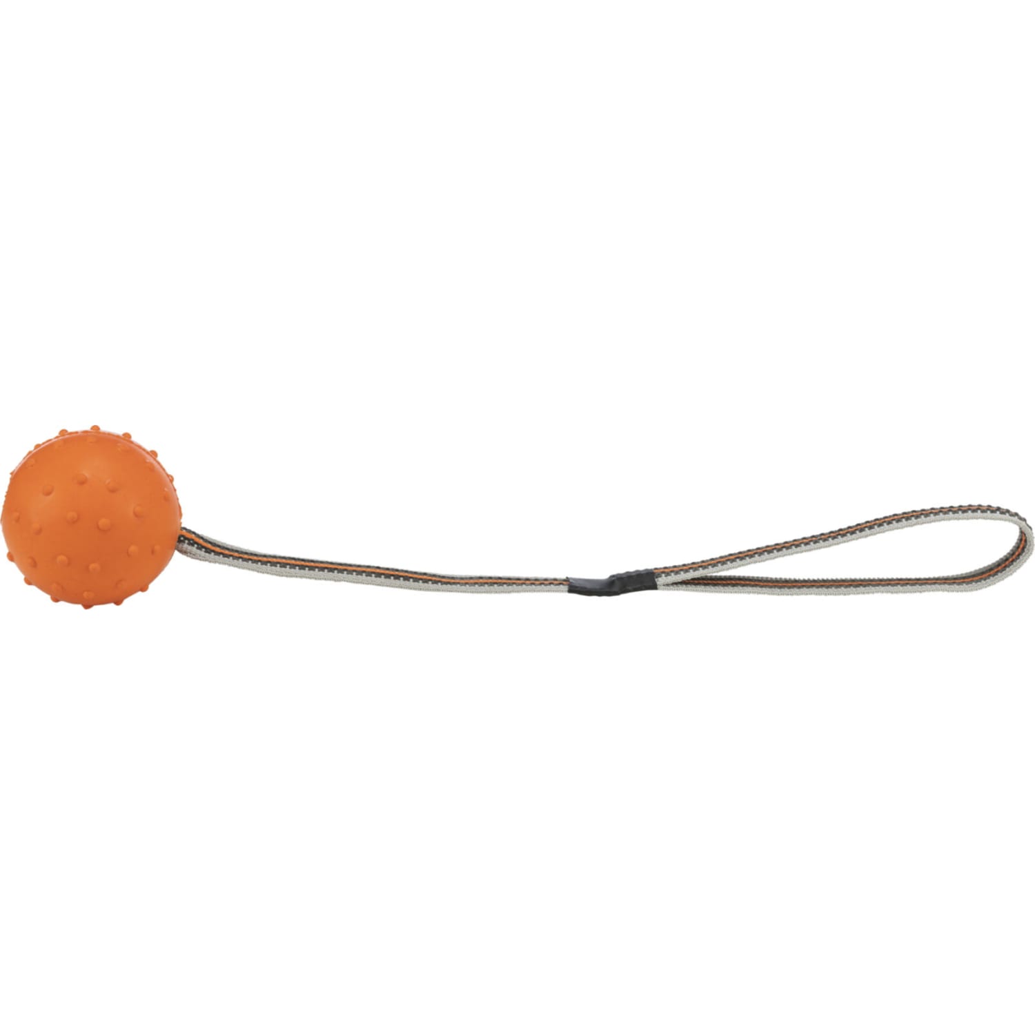 Trixie Sporting ball i naturgummi med snor 6 cm