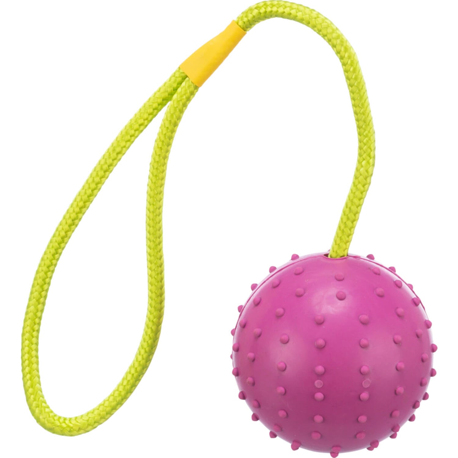 Trixie ball i snor naturgummi 7 cm