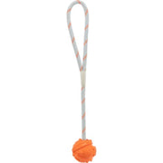 Trixie ball med tau som flyter 4,5 cm / 35 cm