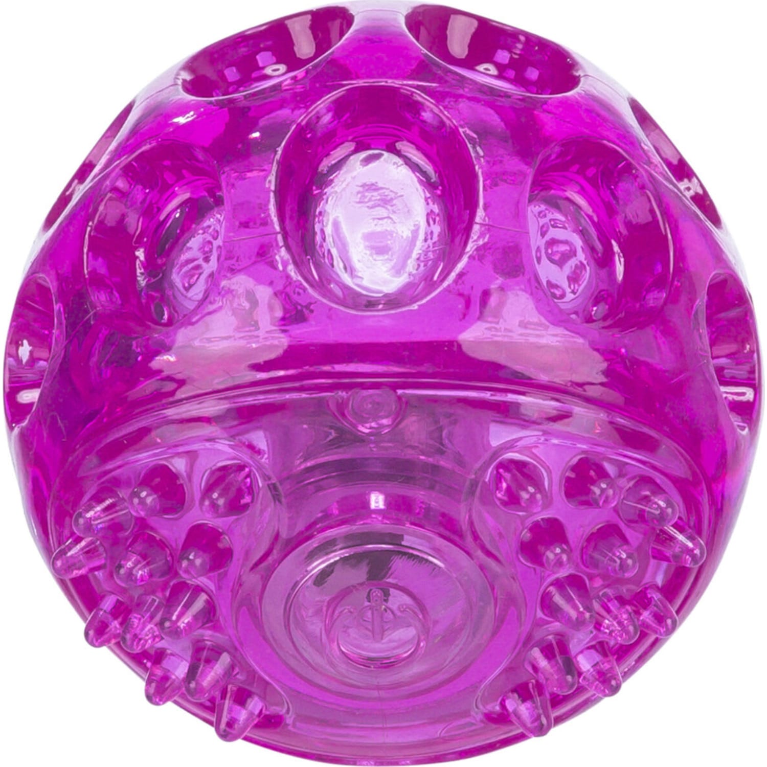 Trixie blinkende ball i TPR-gummi 6 cm