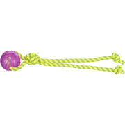 Trixie Aqua Toy TPR ball med håndtak i polyester flyter ø 6 × 40 cm