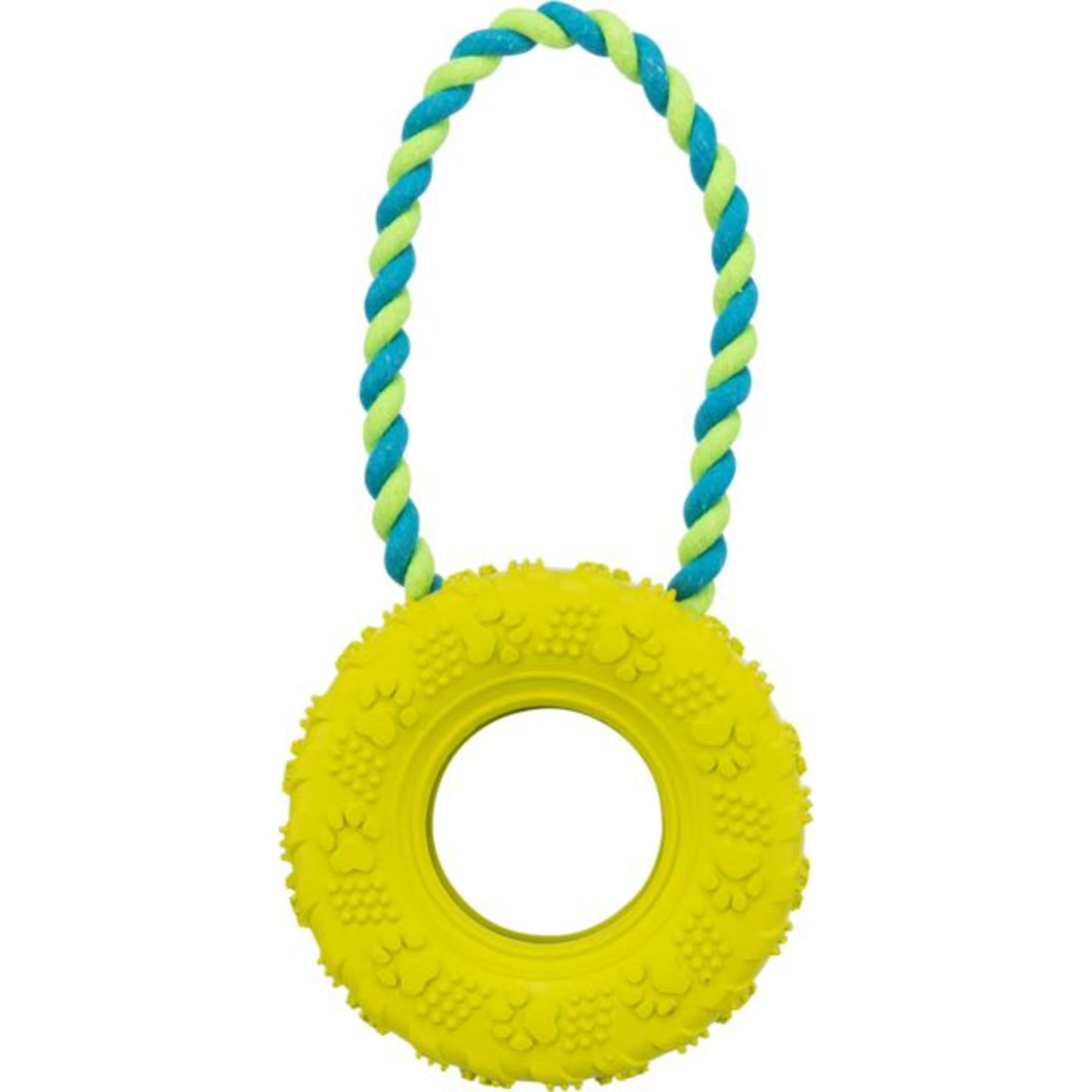 Trixie gummidekk med tau 15 cm