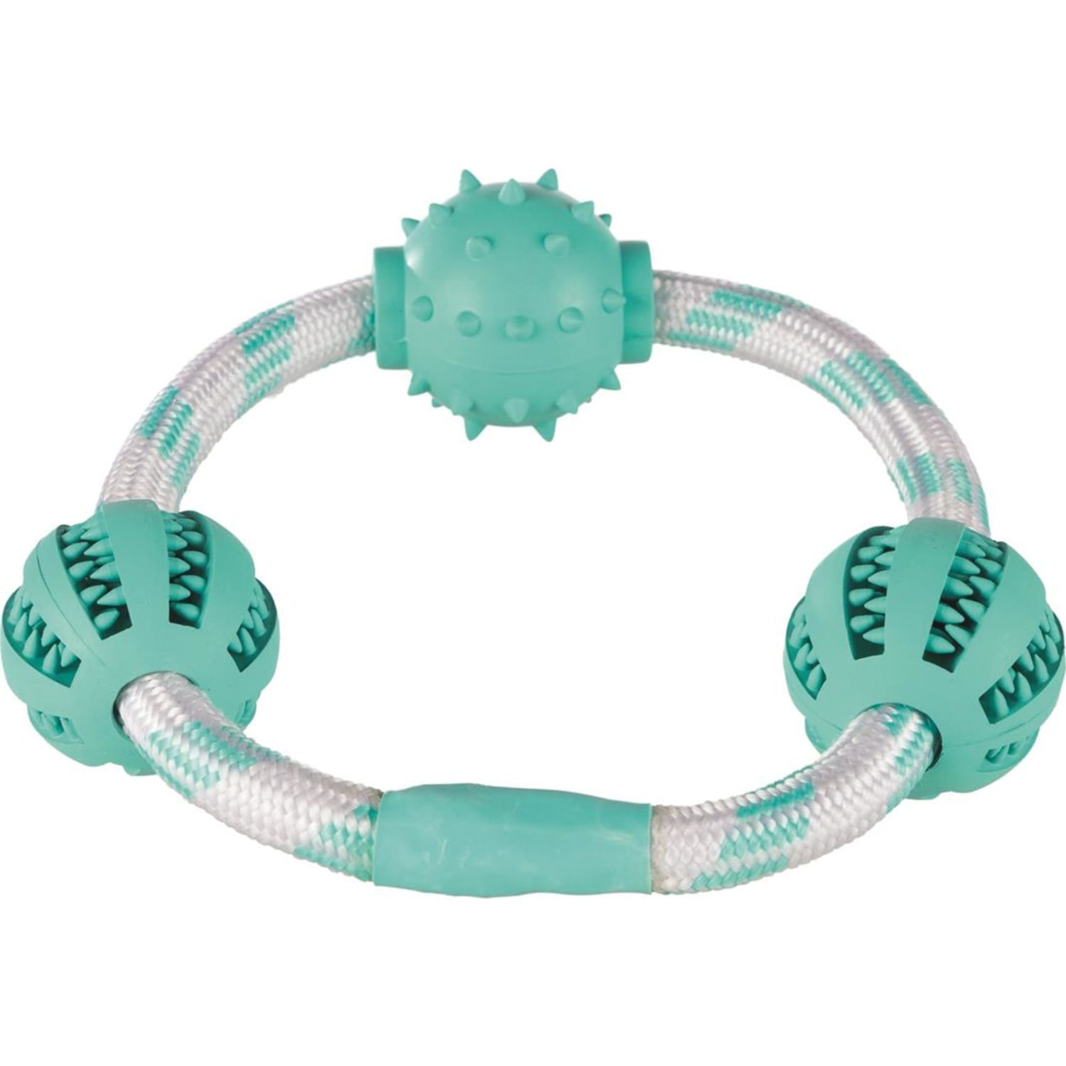 Trixie Dentafun tauring med baller med mint smak ø 20 / 5 cm