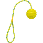 Trixie bølgeball med tau 6 cm
