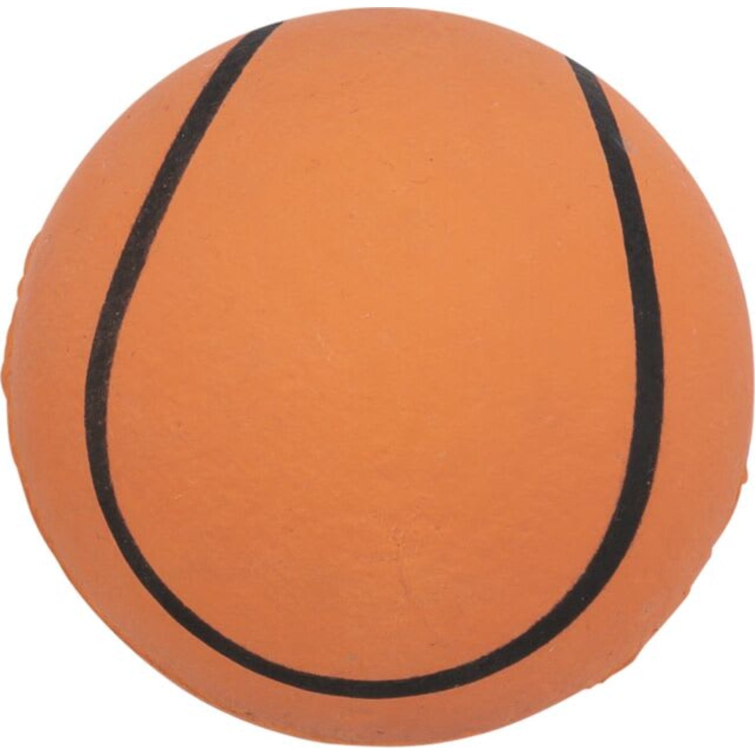 Trixie fotball i gummi 6 cm