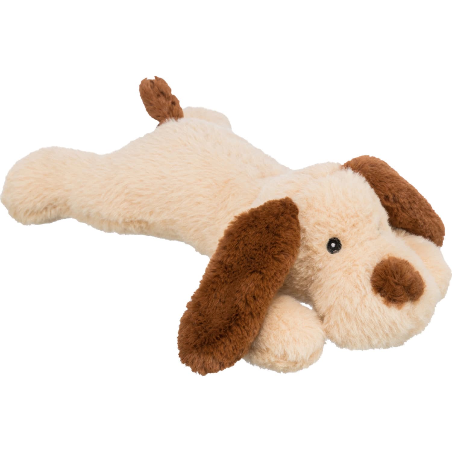 Trixie Benny hund i plysj beige/brun 30 cm