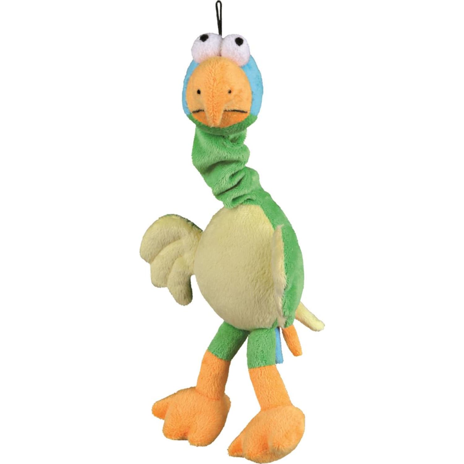 Trixie fugl i plysj med original lyd 30 cm