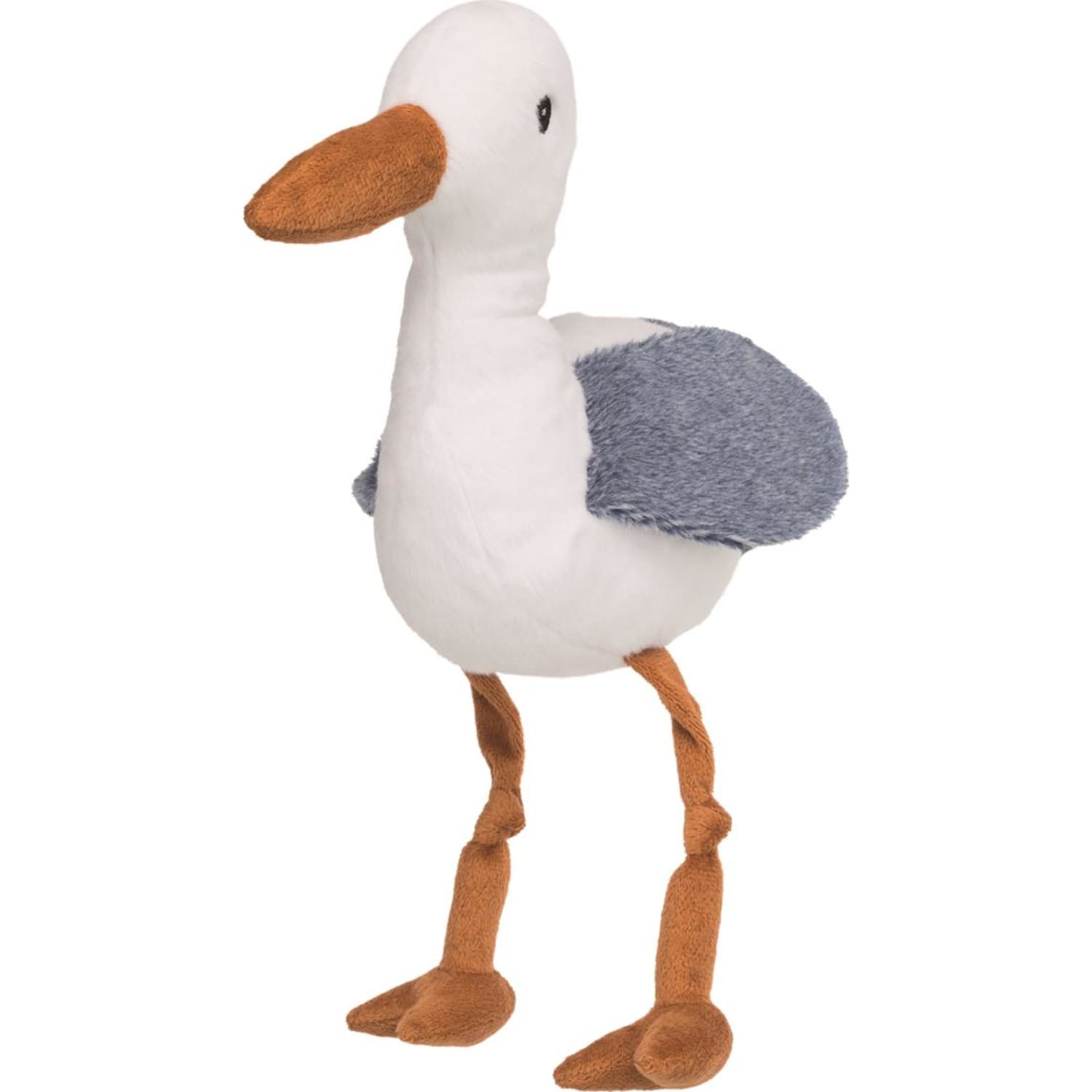 Trixie BE NORDIC måke Hinnerk i plysj med lyd og knitrefolie 35 cm