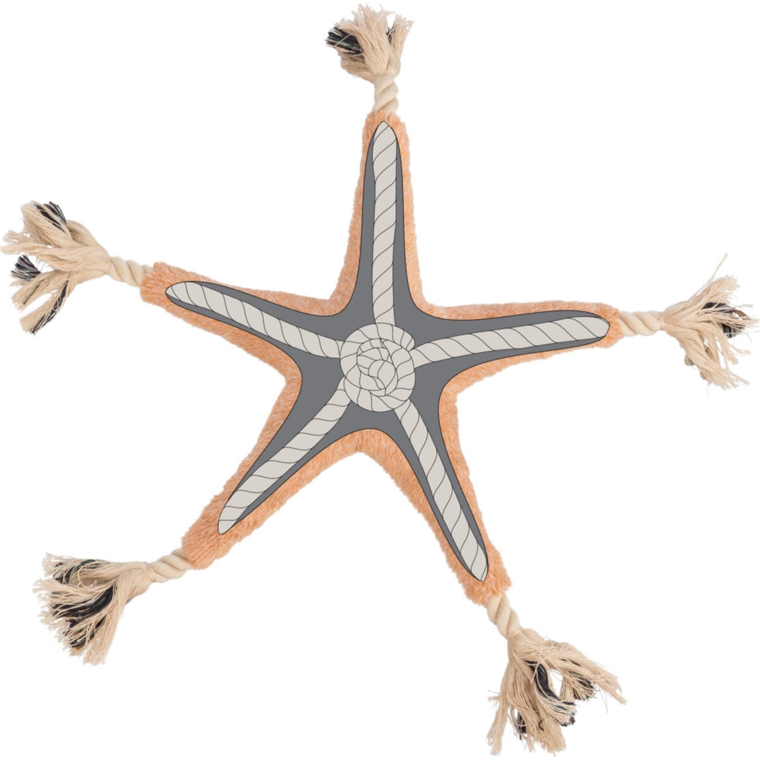 Trixie BE NORDIC sjøstjerne Jane 32 cm i tau og polyester