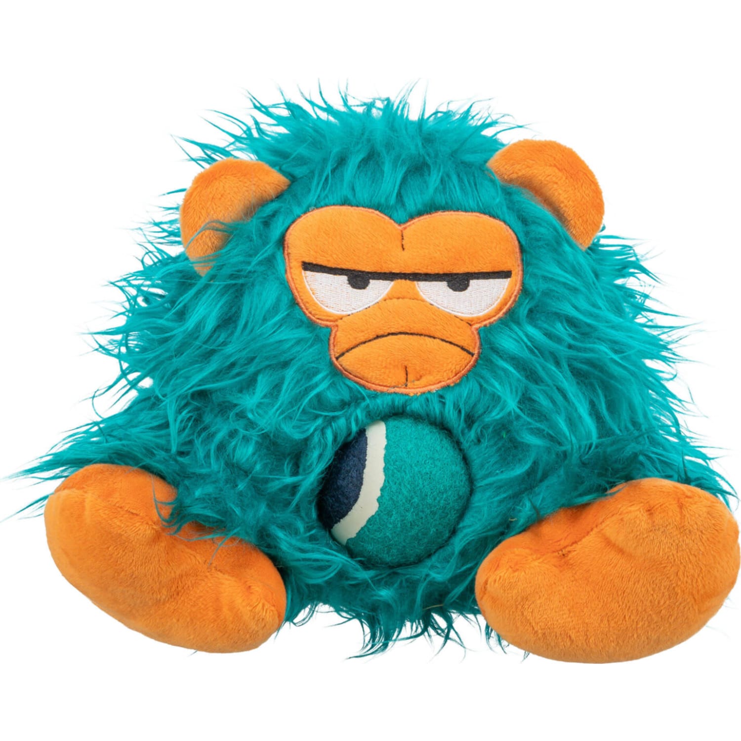 Trixie monster med tennisball 25 cm plysj