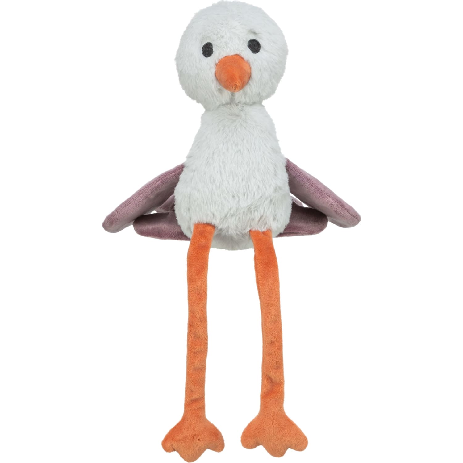 Trixie struts i plysj med knitrefolie 41 cm