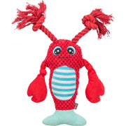 Trixie hummer i plysj 34 cm med tau og lyd