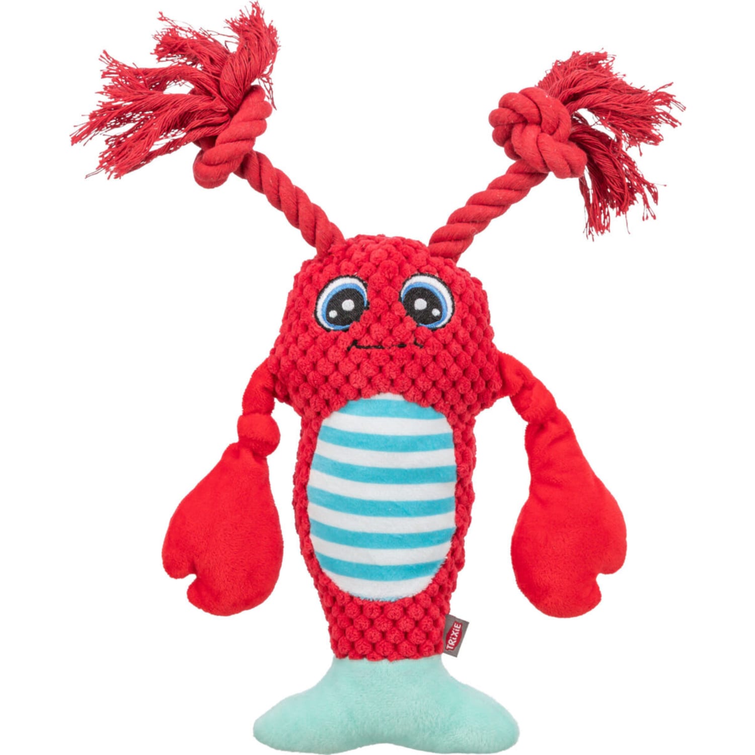 Trixie hummer i plysj 34 cm med tau og lyd