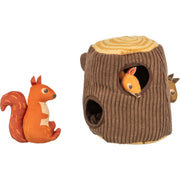 Trixie stubbe med ekorn plysj 16 cm med lyd
