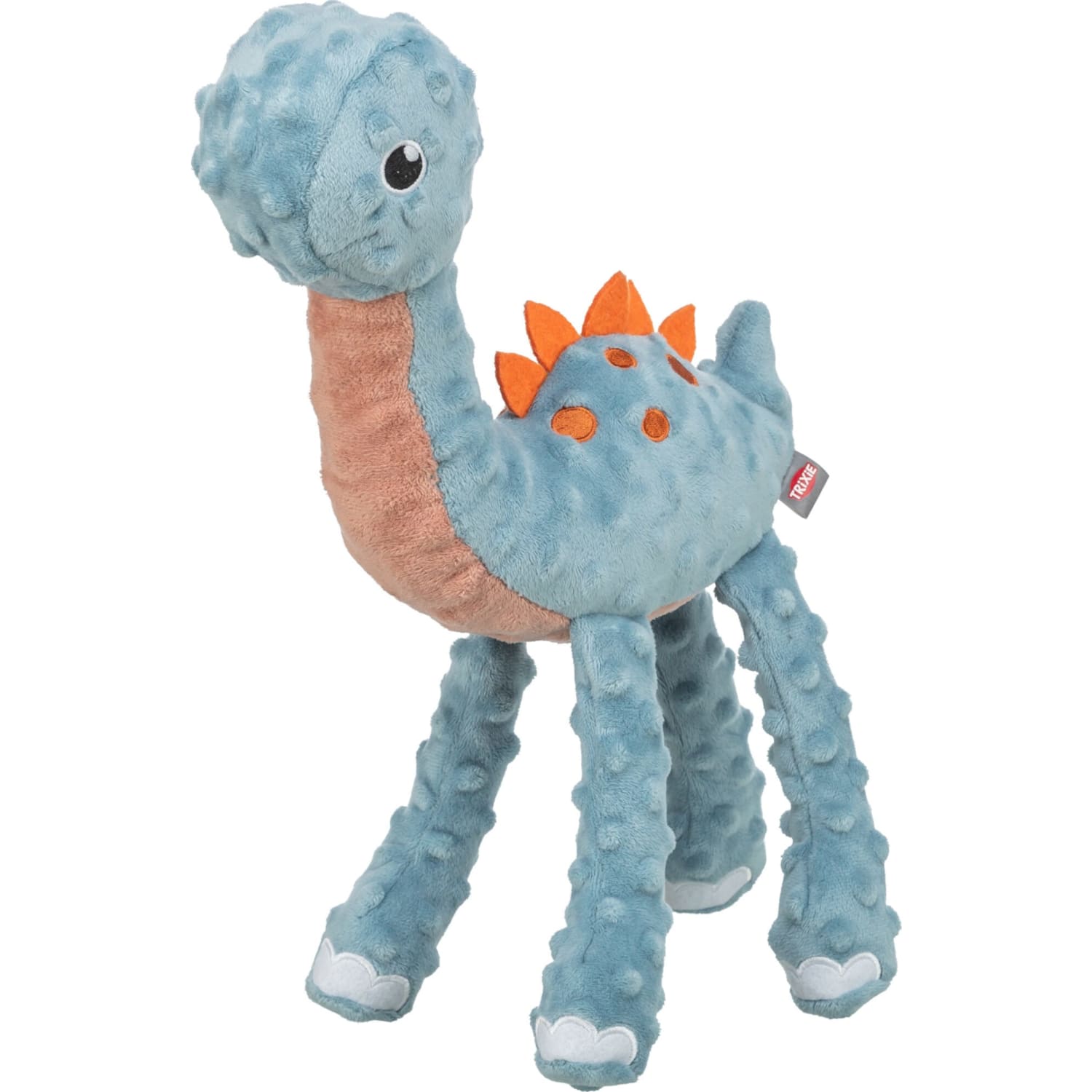 Trixie dinosaur i plysj med knitrefolie 38 cm (resirkulert)