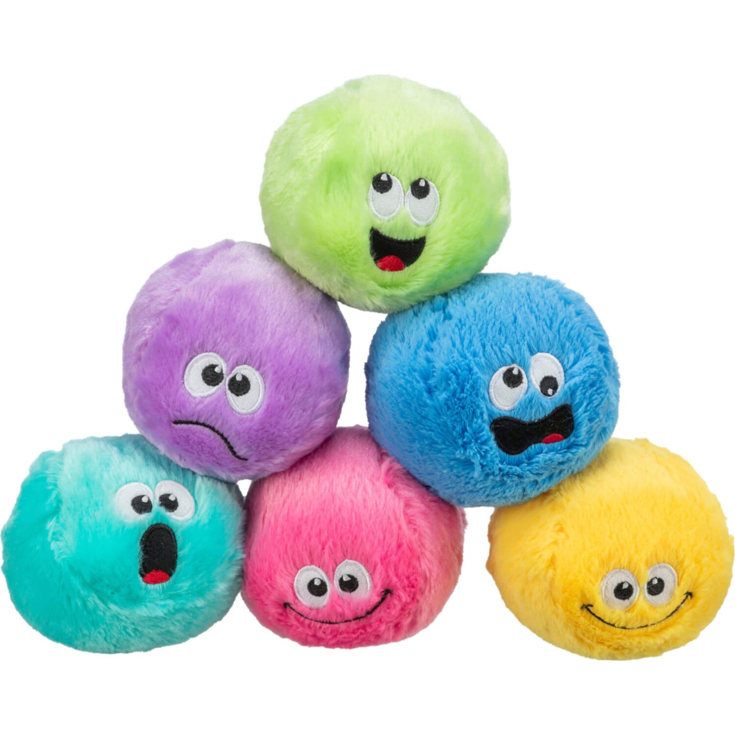 Trixie baller i plysj assortert ø 10 cm