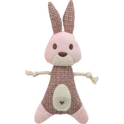 Trixie kanin i plysj med tau 24 cm