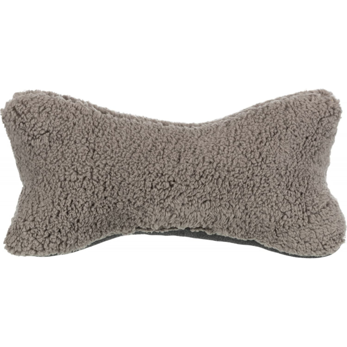 Trixie pute Bendson 40 × 22 cm lysegrå/mørkegrå plysj/vevd