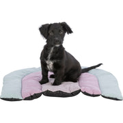 Hundematte 68 × 62 cm rosa/mint/lilla