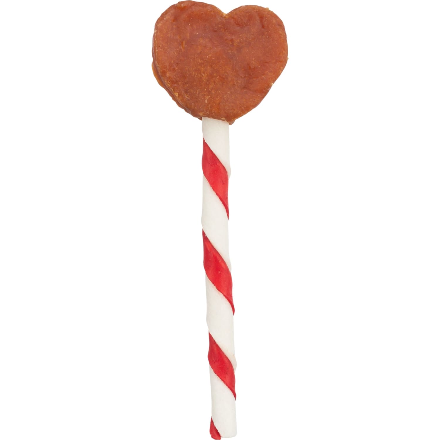 Trixie heart lollipop med kylling 12 cm 15 g (løsvekt)