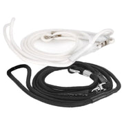 Utstillingsline i nylon – Justerbar line for hund (Sort eller Hvit)