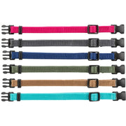 Valpehalsband sett 6 stk 22–35 cm i ulike farger