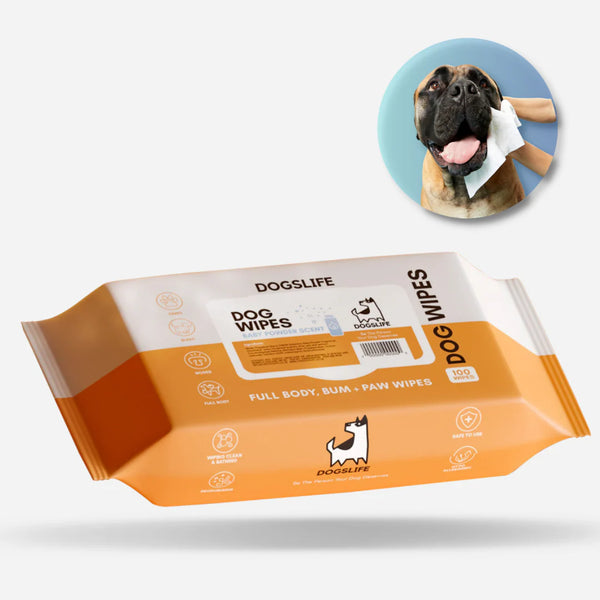 Våtservietter til hund – Dog Wipes (100 stk.) | OurDogsLife