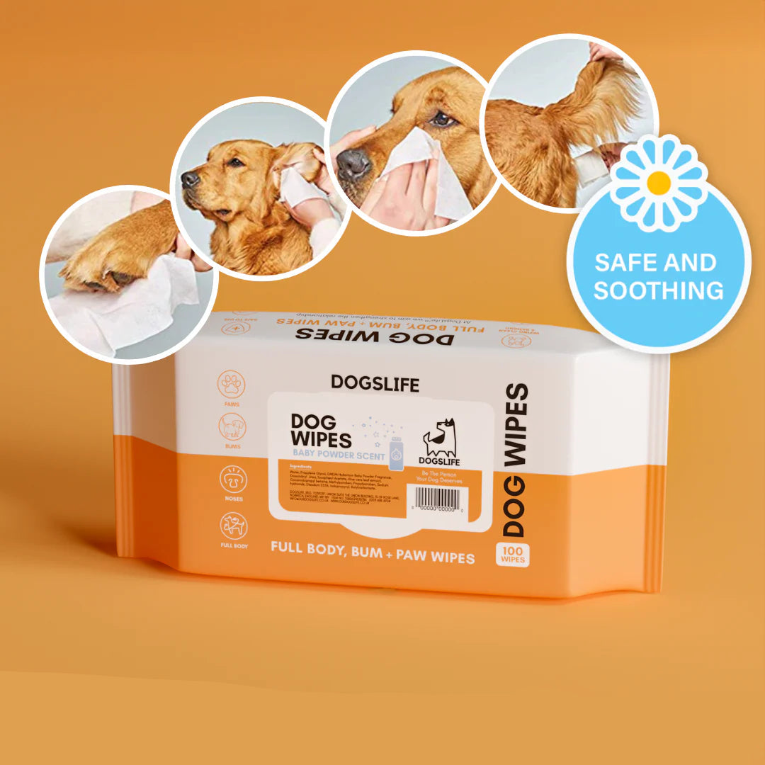 OurPetsLife våtservietter til hund 100 stk