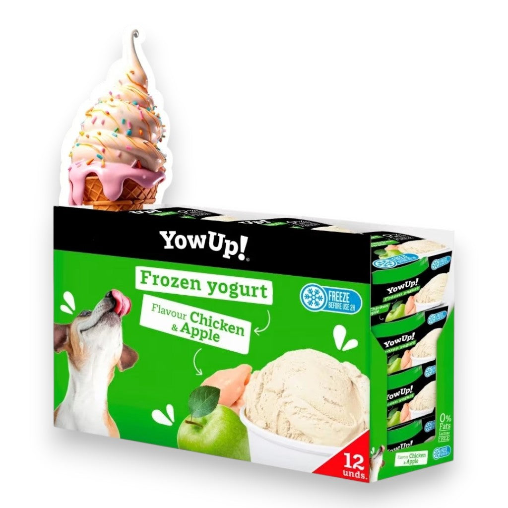 YowUp frossen yoghurt til hund & katt – kylling og eple